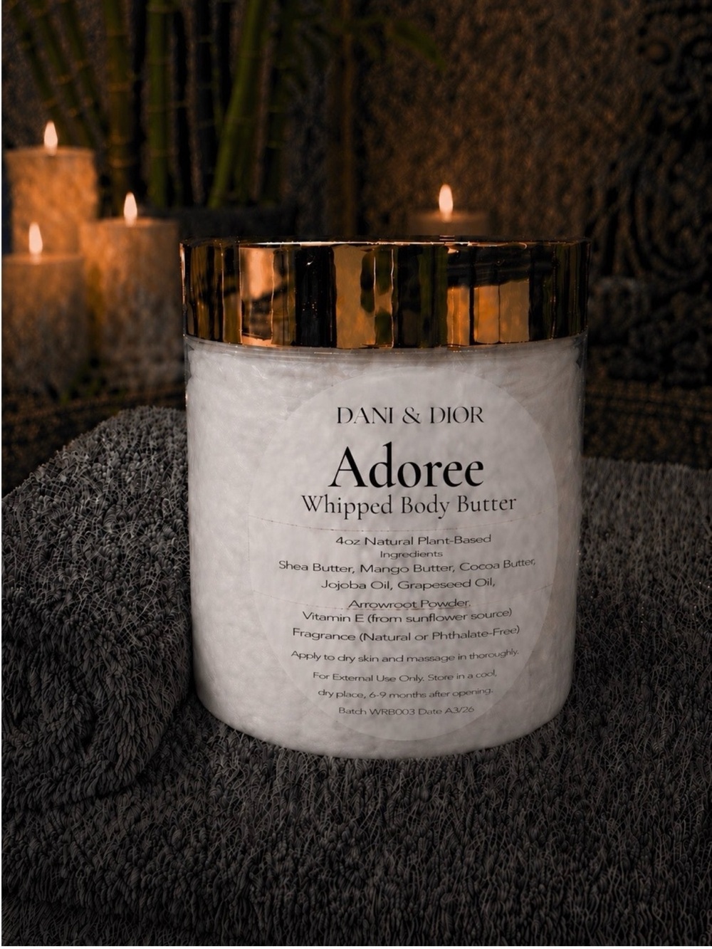 Adoree Whipped Body Butter by Dani & Dior